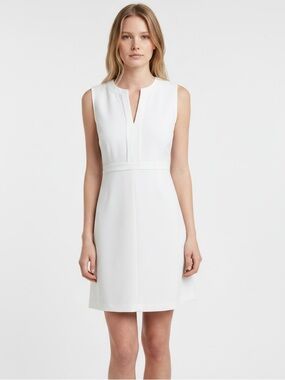 Diane Von Furstenberg DVF Fleur Mini Dress Off White 4 Minimalist Quiet Luxury